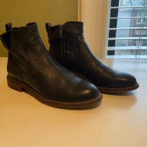 Franco Sarto Leather Boots Size:6.5